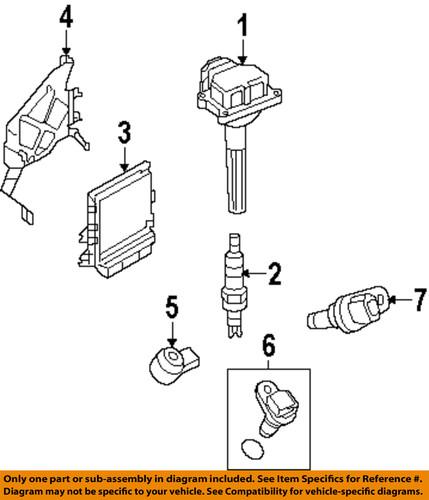 Nissan oem 23731ja10c engine crankshaft position sensor