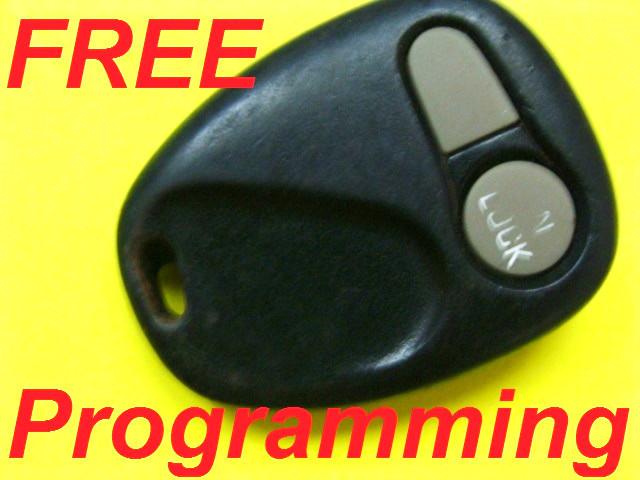 Oem chevy pontiac keyless entry remote fob transmitter clicker abo0204t 10245950