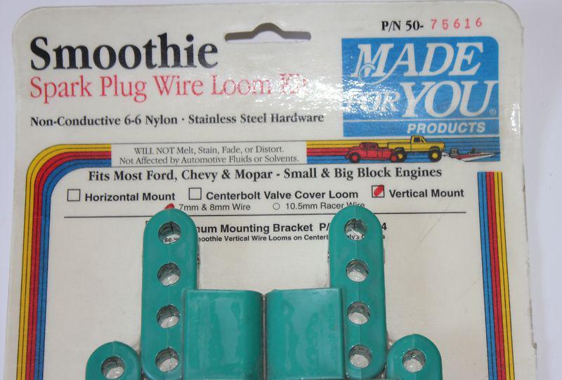 Sell Made For You Smoothie Spark Plug Wire Looms Kit Green Vertical