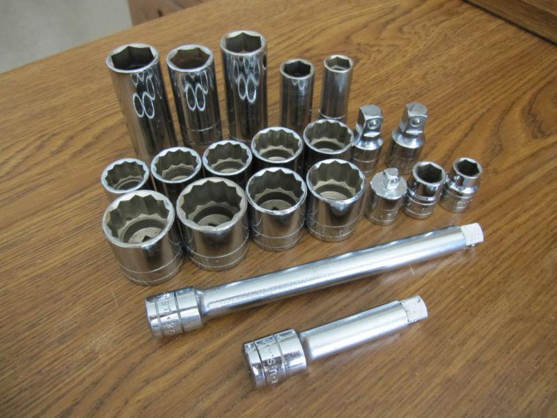 Sell SK Tools And Sockets 21 Total Pcs (Used Good Condition) in