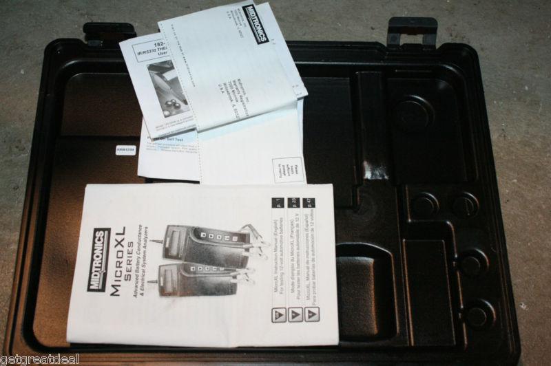 Midtronics Micro500XL Battery Electrical System Analyzer CASE & PRINTER KIT, US $675.00, image 3