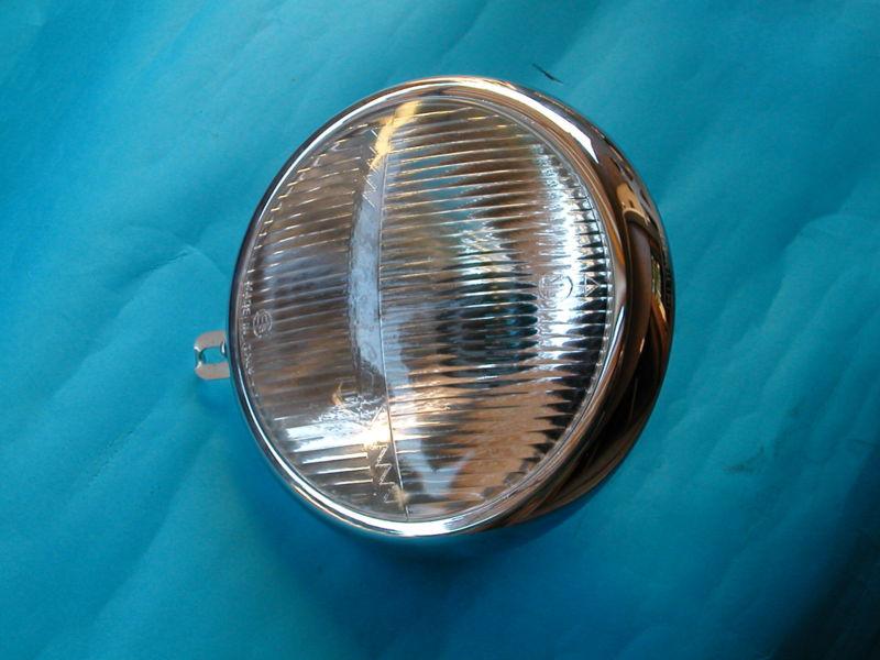 Headlight optic group aprilia mm 150- ducati 175 200 e 250 mach 1 - without peak