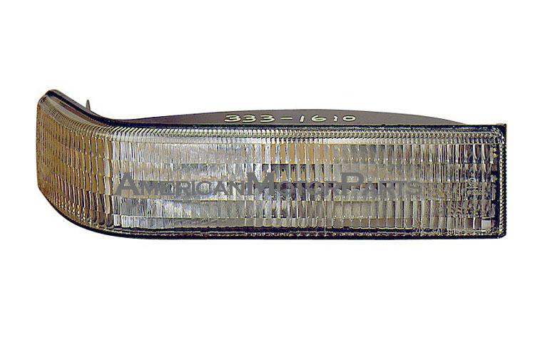 Passenger replacement bumper park turn signal light 93-96 jeep grand cherokee
