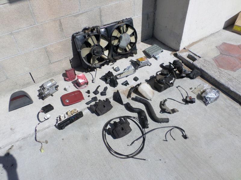 Toyota Tercel Door Trunk Fender Brake Hardware Bolts 95 96 97 98 auto part lot, US $90.00, image 3