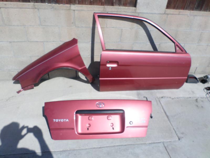 Toyota Tercel Door Trunk Fender Brake Hardware Bolts 95 96 97 98 auto part lot, US $90.00, image 8