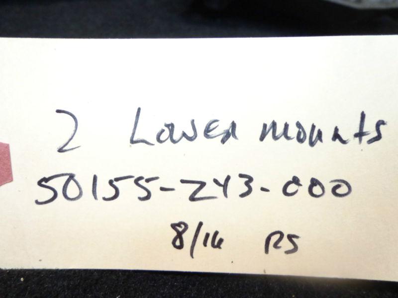lower engine mounts #50155-zy3-000 Honda 2002 & up 200,225 hp outboard motor~591, US $56.24, image 3