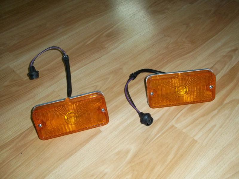 67-68 chevy pickup front parking @ turnsignal lights, US $34.00, image 2