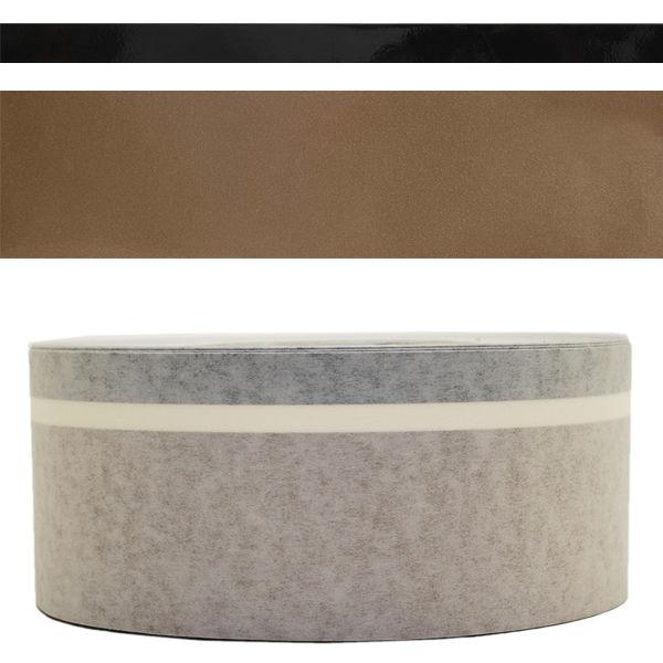 Lowe1949300 metallic gold / black 2 3/4 in boat pinstripe tape / decal (roll)