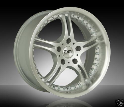 17x7 17x8.5 17" wheels 5x120 esm style 003 bmw 525i 530i 535i 735i