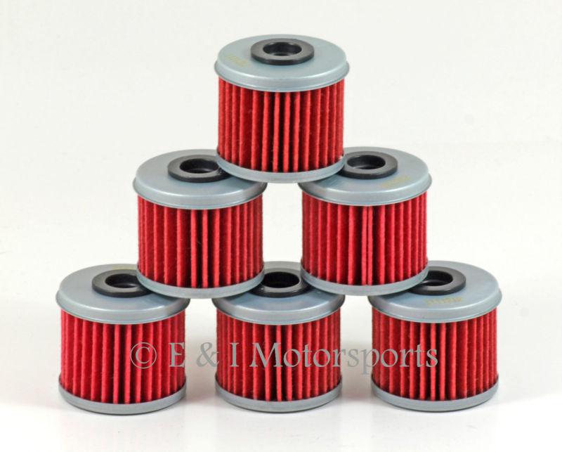 2002-2013 honda crf450r crf450 crf 450r 450 ***6 pack*** oil filter