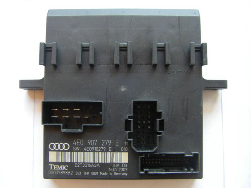 Audi a8 genuine onboard supply control module unit ecu 4e0907279e 4e0910279e