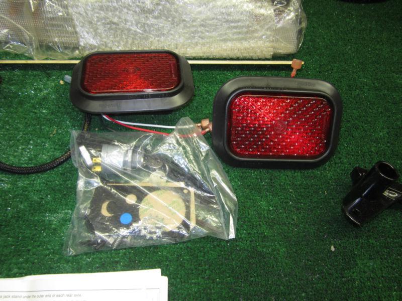 Sell Ez Go EzGo TXT Complete Brake Light Kit w/ Brake Pedal OEM New