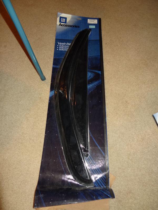 Gm accessories #12499485 vent shades chevy gmc sierra silverado 2007 2008 2009