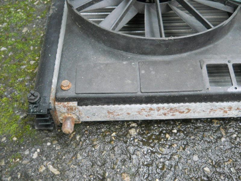 1987 MASERATI BITURBO Used Original RADIATOR with PAIR WORKING FANS, US $300.00, image 3