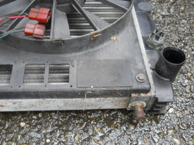 1987 MASERATI BITURBO Used Original RADIATOR with PAIR WORKING FANS, US $300.00, image 4