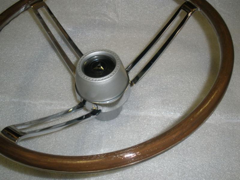 1967 MOPAR DODGE RECALL WOODGRAIN STEERING WHEEL CHARGER GTX 67, US $1,725.00, image 6