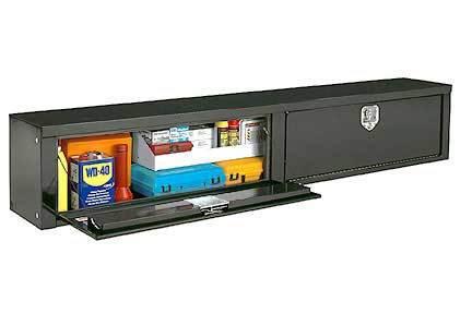 878982 jobox 87in topside (standard capacity) - black  (87l x 16.562h x 13.5w)