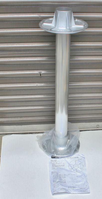 Garelick table pedestal flush mount 3 pc 75350 sea ray regal bayliner ski boat