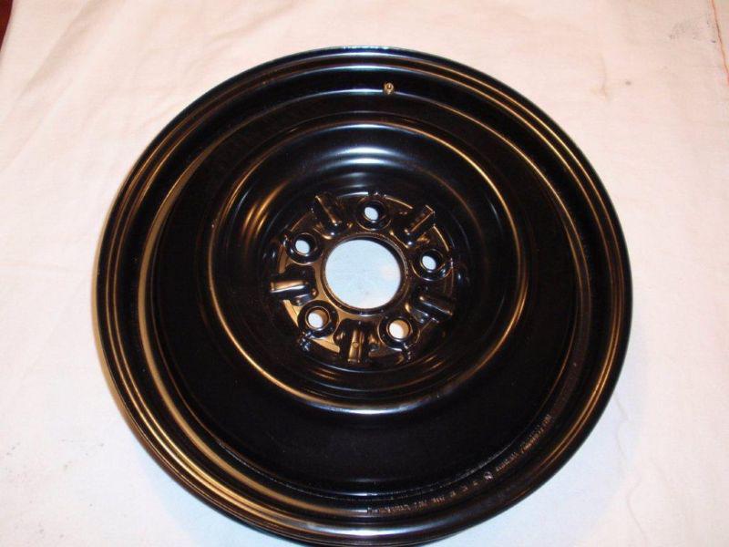 New / spare tire rim / 16" x 4" / black / 5 on 4 3/4" / wheel / 5 x 120.6mm   