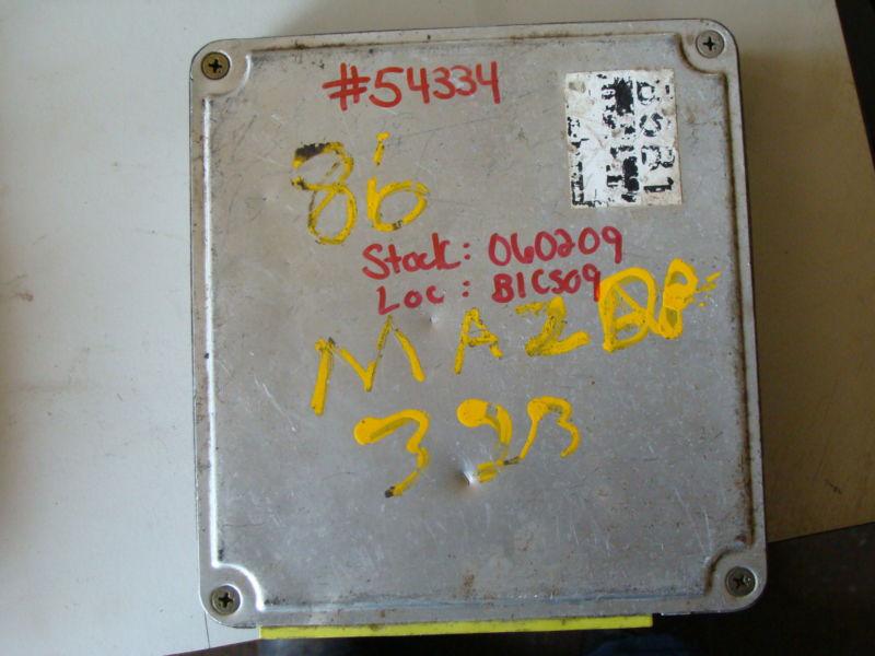 86 87 mazda 323 engine computer