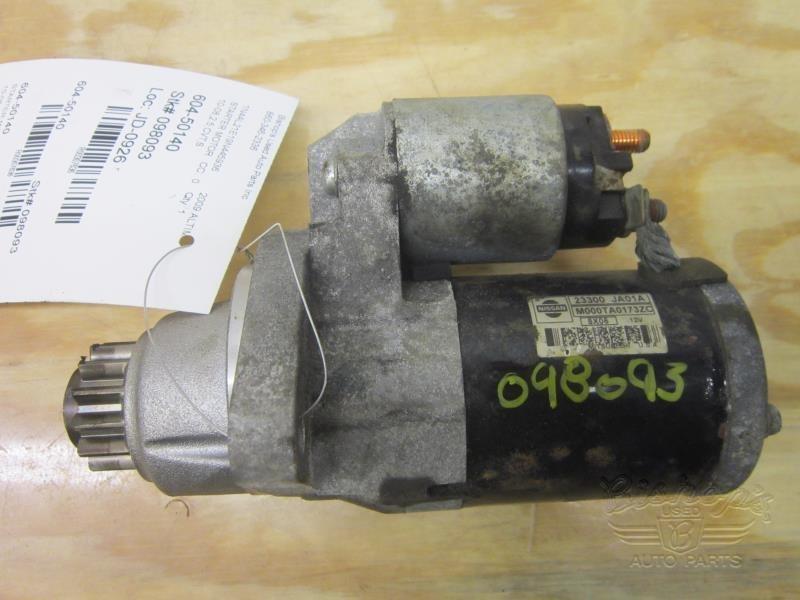 07 08 09 10 11 12 nissan altima starter motor at 2.5l 4 cyl w/o hybrid 307636