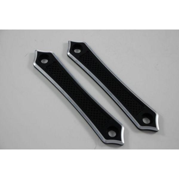 Eddie trotta thunder cycle black ano turn signal eliminators 4 harley flhx flt