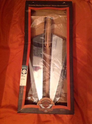 Harley davidson chrome wind deflectors touring flht flhs flhr flhrc 58121-85b