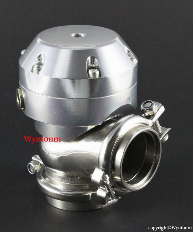 Purchase 38MM Turbo Stainless SUS 304 MINI VBand Wastegate Dump Valve 10 PSI Silver A30 in