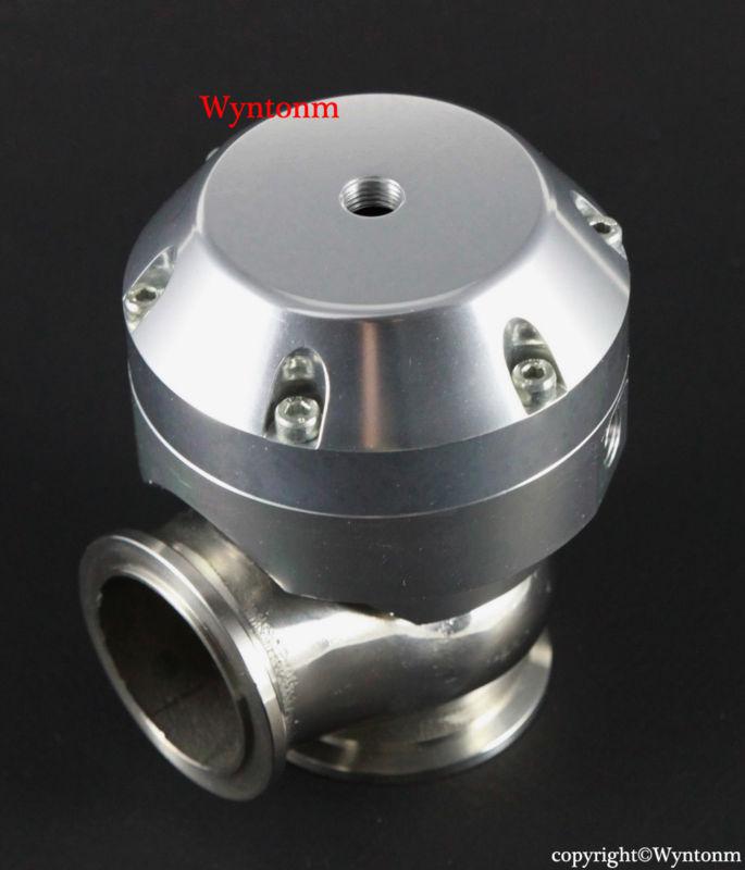 Purchase 38MM Turbo Stainless SUS 304 MINI VBand Wastegate Dump Valve 10 PSI Silver A30 in