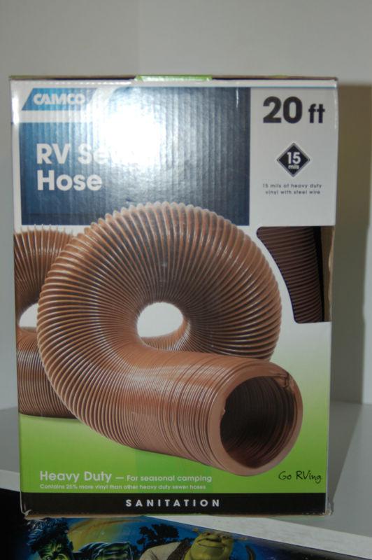 Camco 39631 Heavy Duty 20' Ft. RV Sewer Hose With 15 mils of HTS Vinyl, US $12.48, image 2