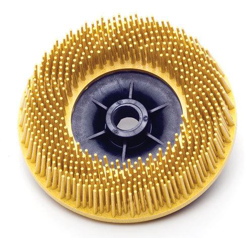 3m bristle disc yellow 80 grit 4.5" paint rust removal