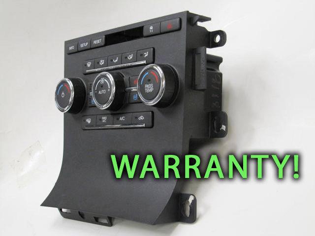Lincoln mks climate ac control driver info information center 08 09 8a53-18c612
