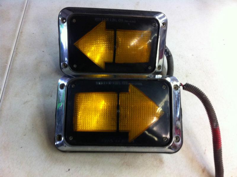 Vintage street rat hod rod cruiser signal lights panel truck chevy ford 55 56 57