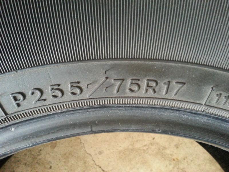   goodyear wrangler silent armor 265/75r17 tire