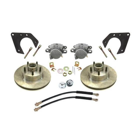 New speedway 5 x 4.5" disc brake kit for 1962-1967 chevy ii gasser subframe kit