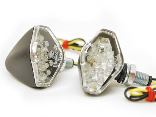 Mini led turn signal lights for harley davidson xl sportster v rod hugger 883