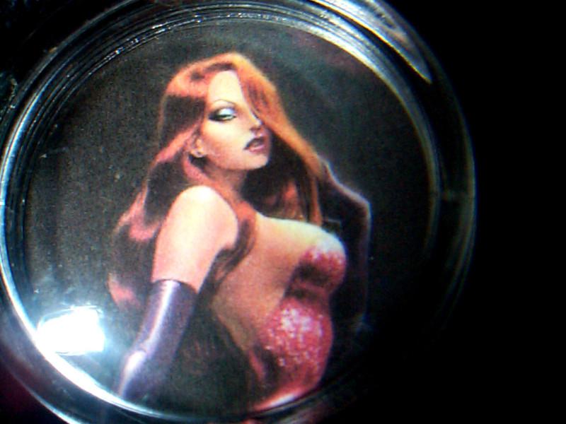 Smokin Rabbit Rat Rod STEERING WHEEL SPINNER KNOB Hot PIN UP Girl , US $24.99, image 3