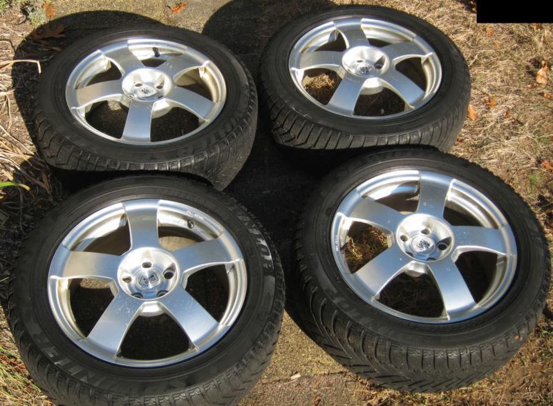 Snow tires and wheels - subaru wrx, dunlop winter sport m3 205/55r16