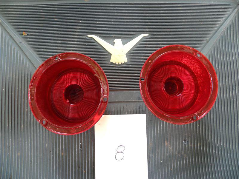 1955 T-Bird Tail Light Lenses, - Pair 8 Ford 55 Thunderbird, US $6.99, image 2