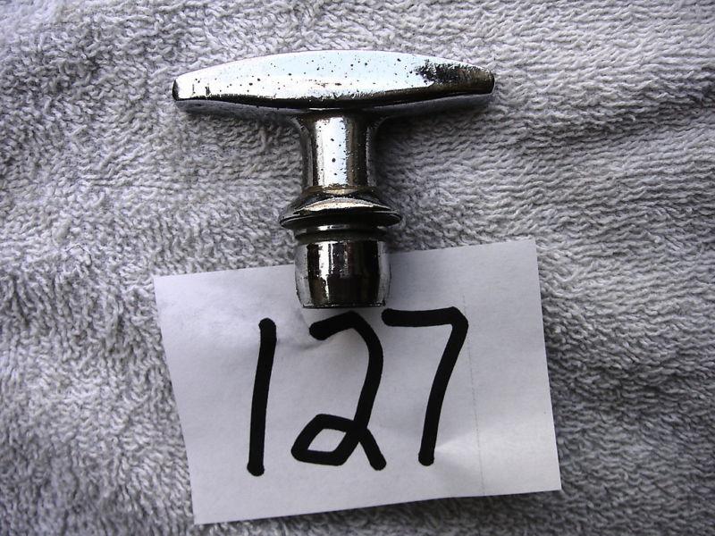 Quarter window opera crank knob handle chrysler ford gm spline needs new chrome
