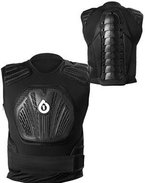 Sixsixone core saver protection vest black small/medium