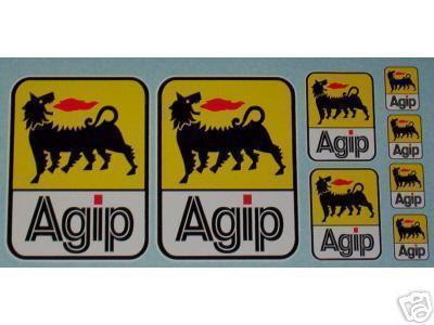 Agip oil decals fits all motorcycle fairings