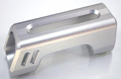 Silverhorse racing s197-530-s tru-billet e-brake handle aluminum satin ford