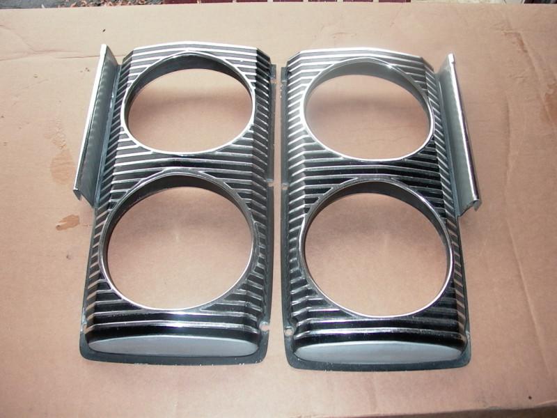 1967 Dodge Coronet R/T 440 headlight bezels, US $130.00, image 2