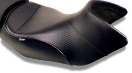 Sargent world sport seat front standard blk w/ blk accent for bmw r1200gs 04-08