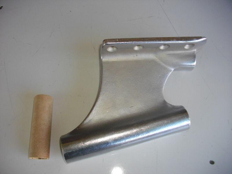 Vintage nicson marine brass 12 degree strut vdrive v-drive flabottom boat