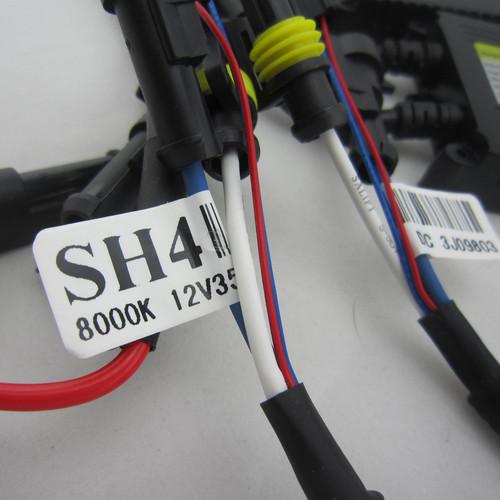 Latest Slim DC 35W SH4 H4-3 8000K HID Xenon Light Bulbs Conversion Kit 96f1gh, US $45.99, image 10