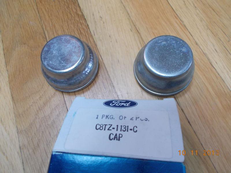 Purchase NOS 1968 1969 1970 1971 1972 FORD F250 FRONT HUB GREASE CAPS 2 1/2" in Cranbury, New
