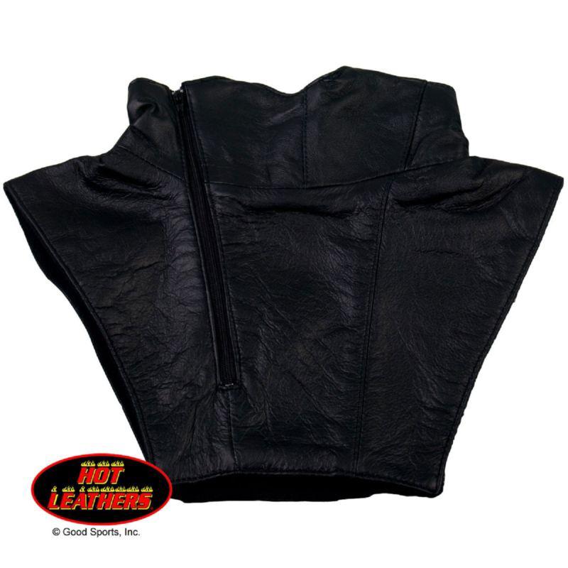 Leather dickies neck warmer motorcycle snowmobile small