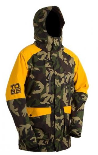 Tobe outerwear vector camo 10k snowboard jacket (men's large)
